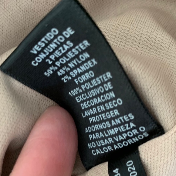 -Jessica Howard black 2 pc  sleeves dress & long sleeveless cover up lace size 8 - Picture 10 of 16